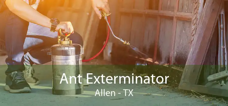Ant Exterminator Allen - TX