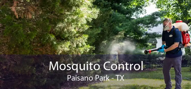 Mosquito Control Paisano Park - TX