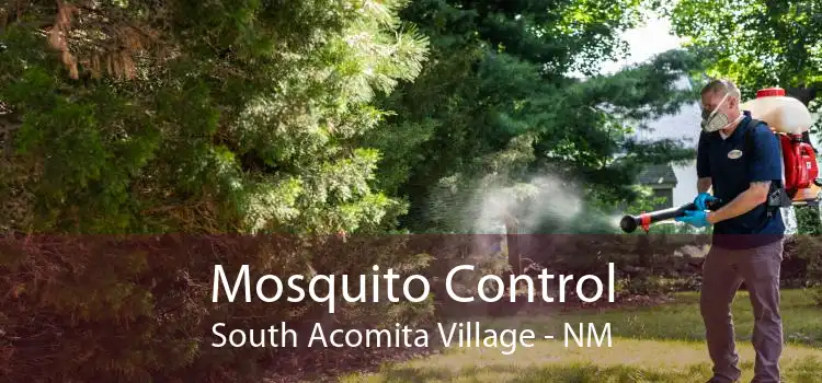 Mosquito Control South Acomita Village - NM