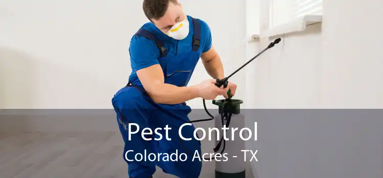 Pest Control Colorado Acres - TX